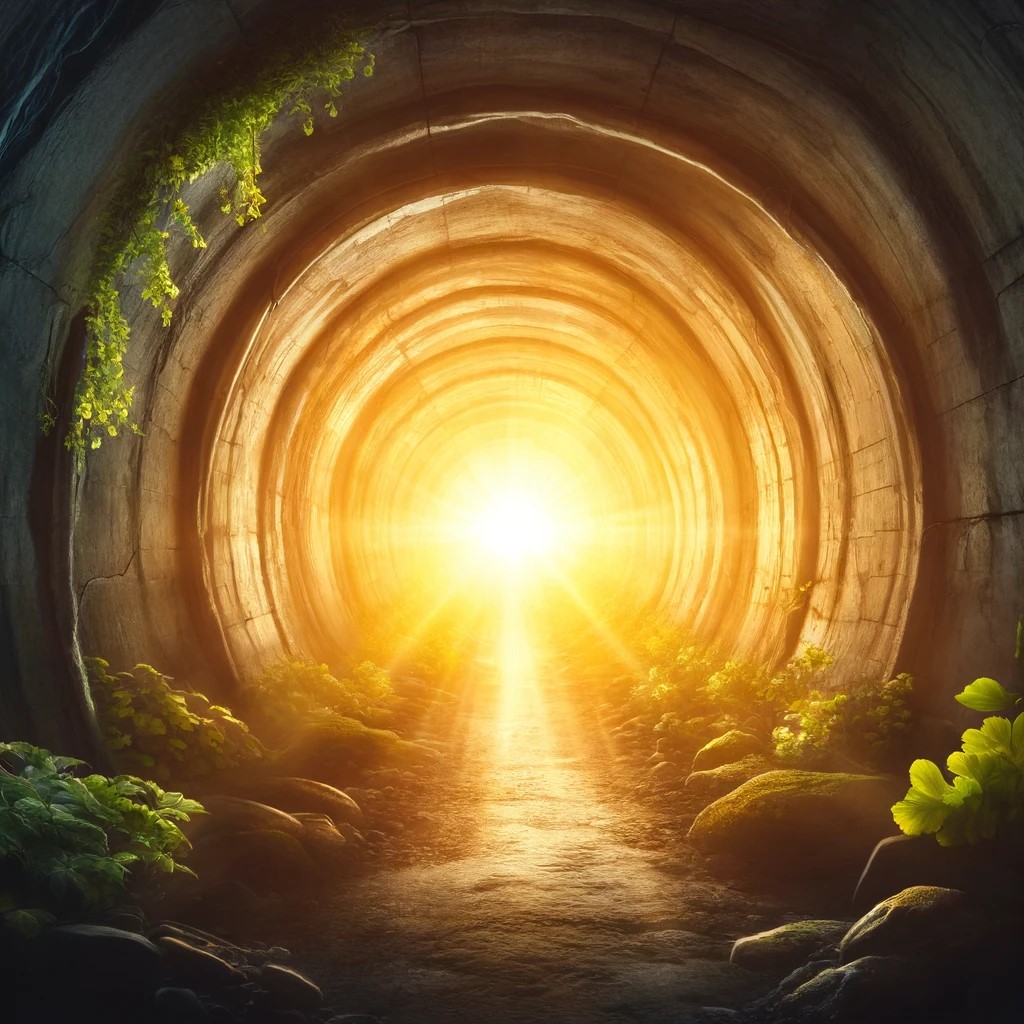 トンネルの先にある希望の光